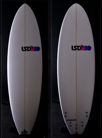 LSD SURFBOARD Double Dish